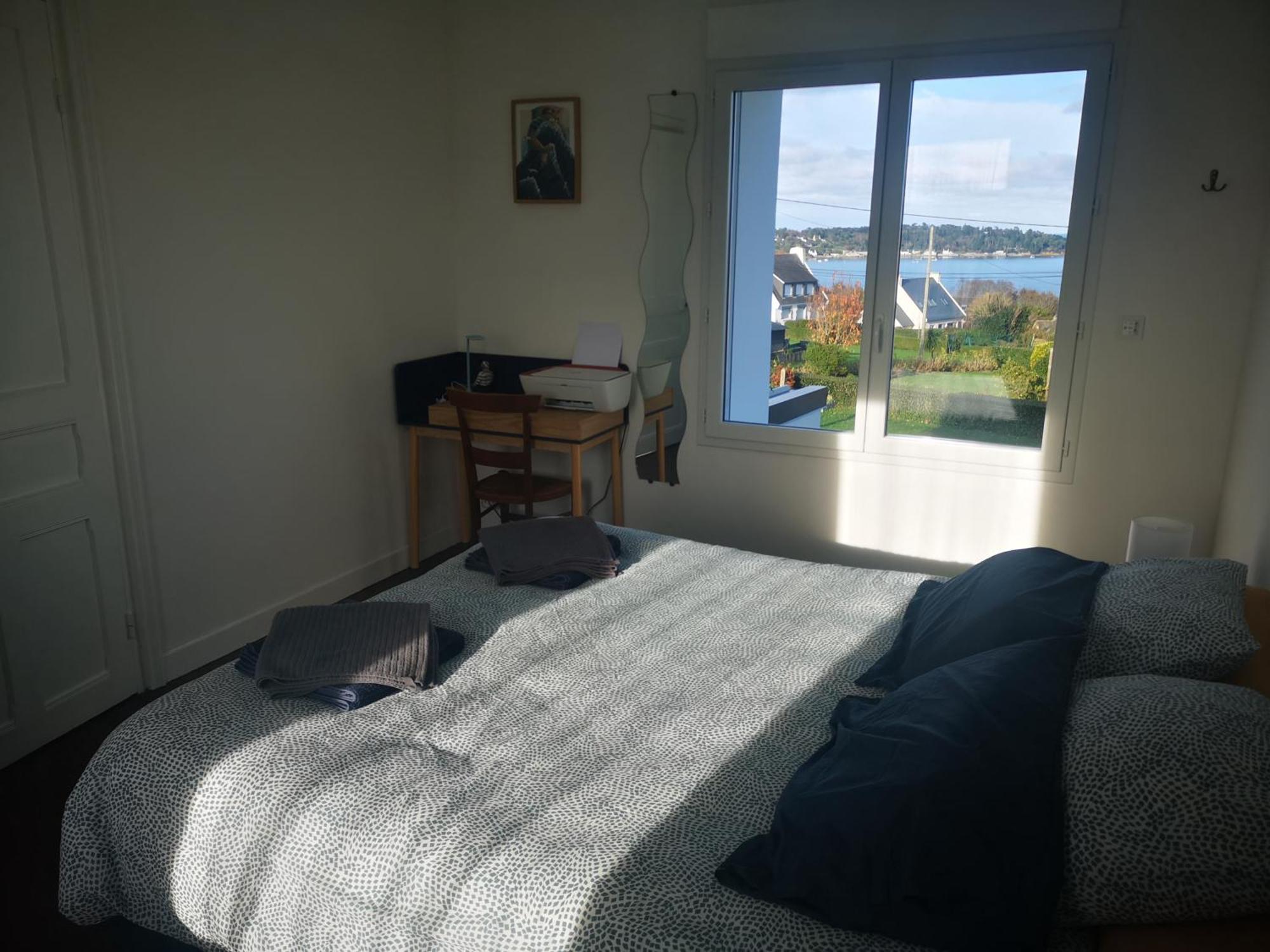 Maison Vue Sur Mer Avec Jardin Carantec Extérieur photo