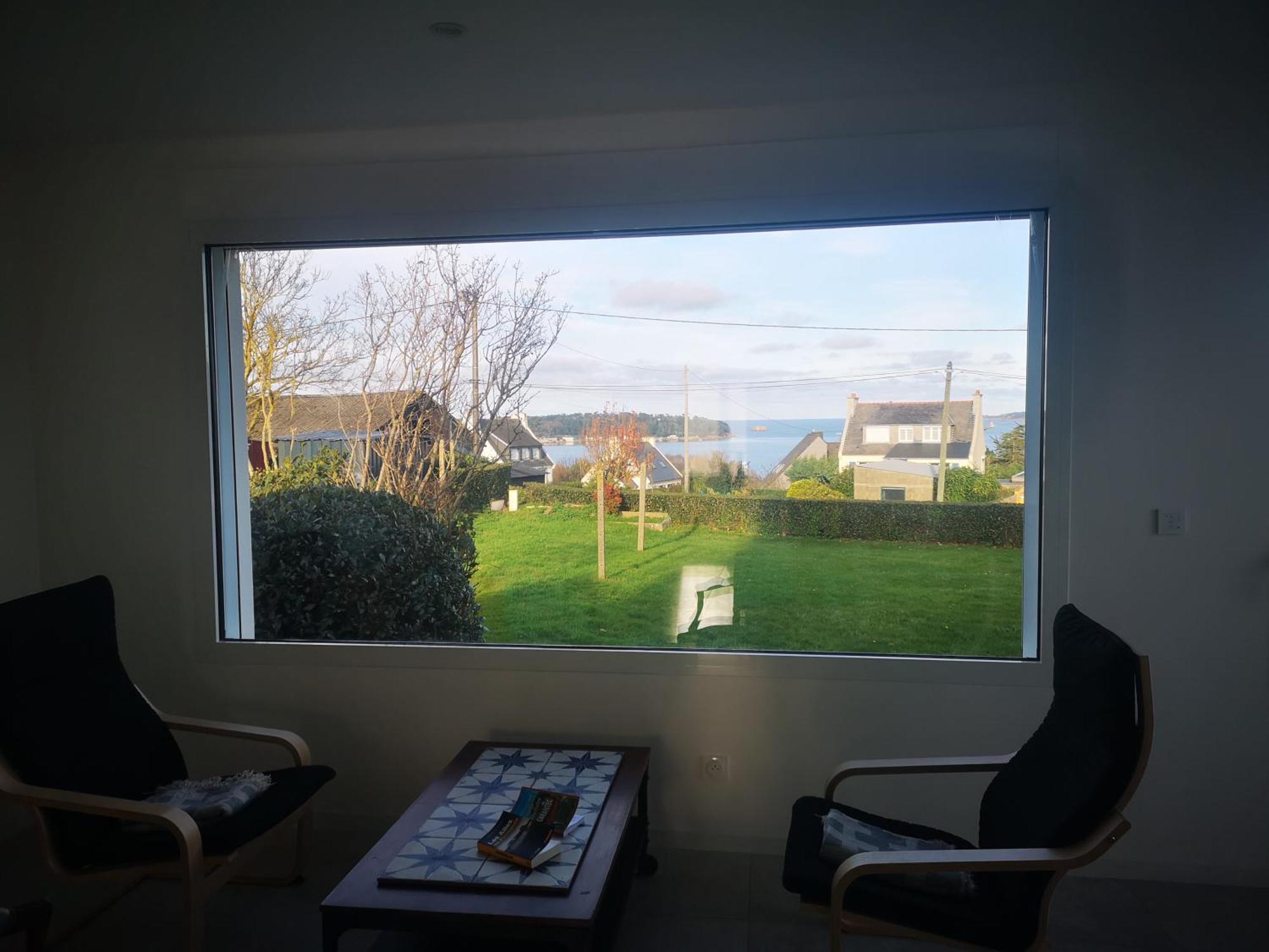 Maison Vue Sur Mer Avec Jardin Carantec Extérieur photo